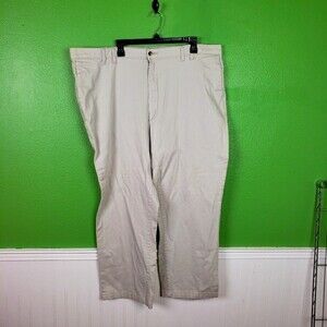 Wrangler Men's Khako Beige Comfort Solutions Series Size 44 X 30